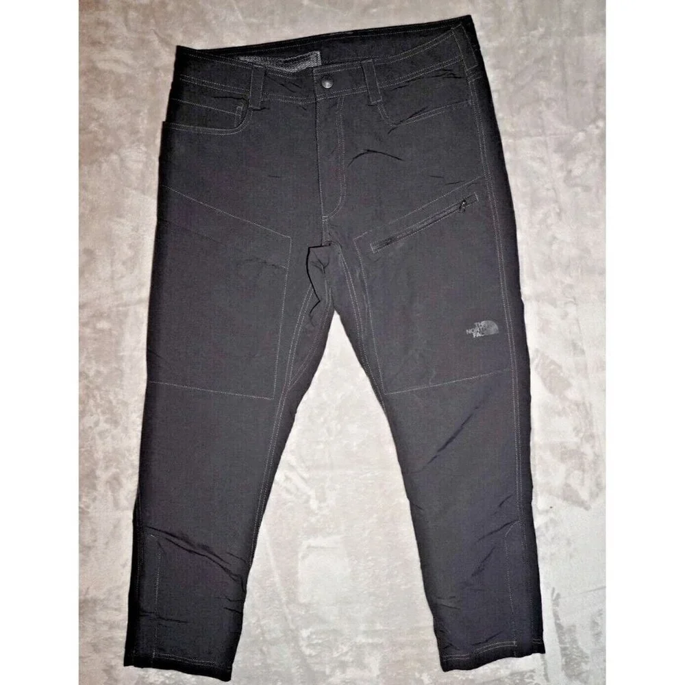 The North Face Paramount Trail Pants Men's Size W34 Asphalt Gray FlashDry Nylon